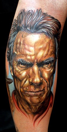 Tattoos - Cecil Porter - clint eastwood